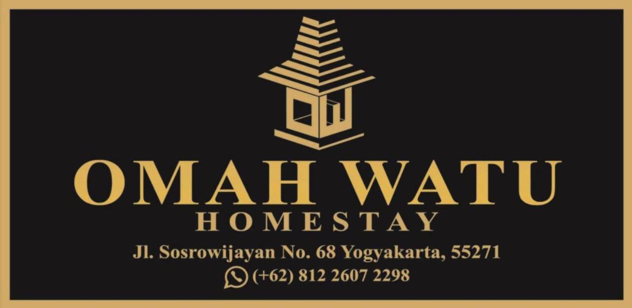 Omah Watu Homestay Yogyakarta Ngoại thất bức ảnh